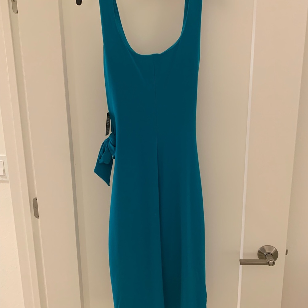 Turquoise dress